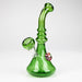 7" EYE COLOUR TUBE BONG Glass Bong Bongzie Smokes Green