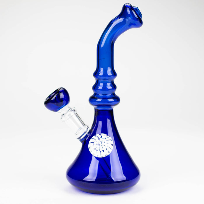 7" EYE COLOUR TUBE BONG Glass Bong Bongzie Smokes