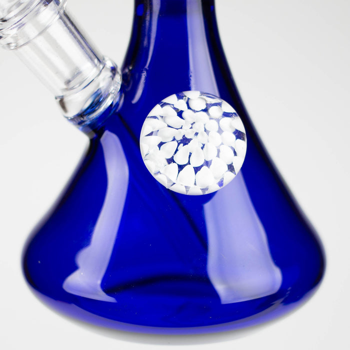 7" EYE COLOUR TUBE BONG Glass Bong Bongzie Smokes