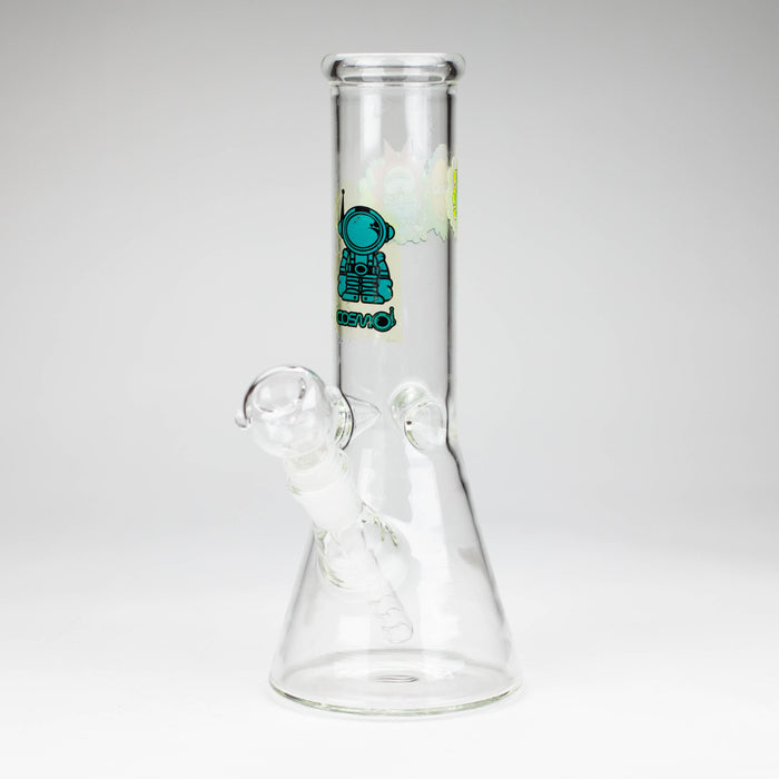 10" clear beaker glass water bong Glass Bong Bongzie Smokes