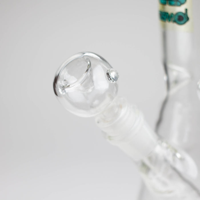 10" clear beaker glass water bong Glass Bong Bongzie Smokes
