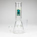 10" clear beaker glass water bong Glass Bong Bongzie Smokes