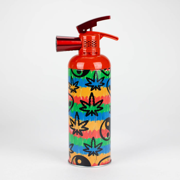 Click It | 2-in-1 Large Fire Extinguisher Torch Lighter & Stash Can Torch Canadian Distributor Alien & Leaf