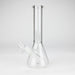 10" 4mm Clear Beaker Water Bong Glass Bong Super Supplys Inc
