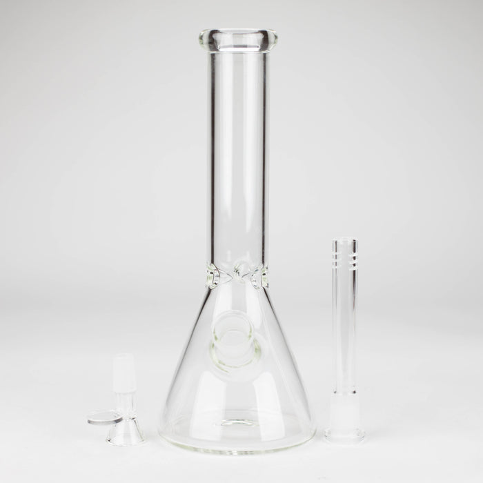 10" 4mm Clear Beaker Water Bong Glass Bong Super Supplys Inc