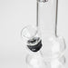 6" Clear Glass water pipe-Sticker Glass Bong Bongzie Smokes