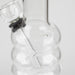 6" Clear Glass water pipe-Sticker Glass Bong Bongzie Smokes