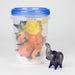 4.5” Assorted elephant Soft glass hand pipe Jar of 8 Glass Pipe Bongzie Smokes Default Title