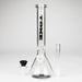 TOKE | 10" Beaker glass water bong Glass Bong Smoking Cat Distribution