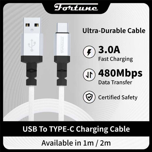 Fortune USB-Type C Cable Charging Cable · Accessory Fortune 2M