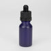 15ml Cobalt Blue Bottles with Dropper - Box of 12 Vial JC Novelty & Design