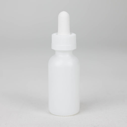 30ml Matt White Bottles with Dropper - Box of 12 Vial JC Novelty & Design