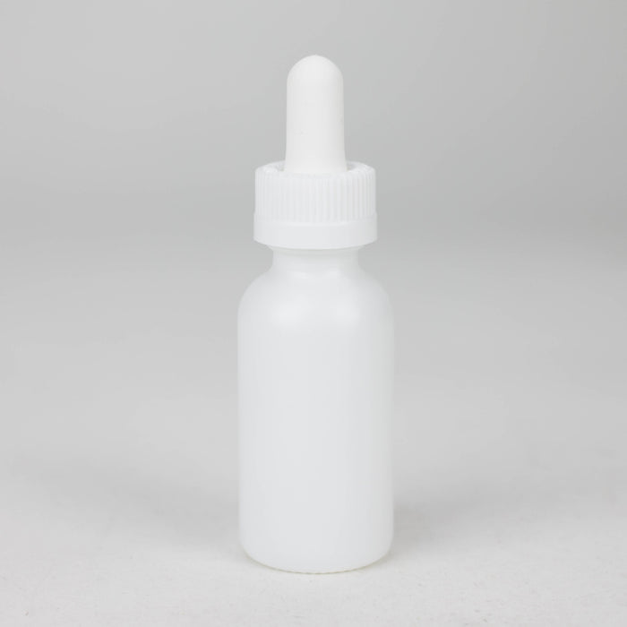 30ml Matt White Bottles with Dropper - Box of 12 Vial JC Novelty & Design