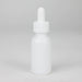 30ml Matt White Bottles with Dropper - Box of 12 Vial JC Novelty & Design