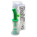 Dabware | Silicone Bubbler Platinum 10" Double Perc (Green) Resin · Silicone · Plastic Bong Maq Distributors