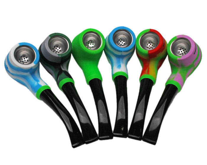 Dabware | Silicone Pipe Platinum Sherlock Silicone Pipe Maq Distributors