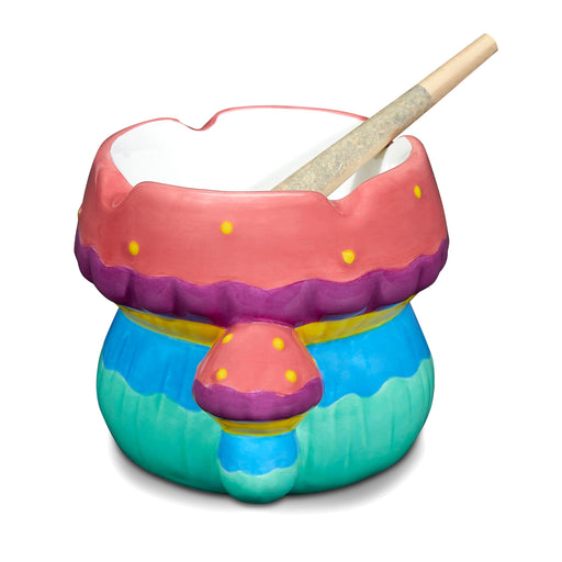 Mushroom Ashtray Ceramic Ashtray Roast and Toast Gifts