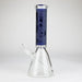 14" High Quality engraved Beaker Glass Bong [C2664-3] Glass Bong Canadian Distributor