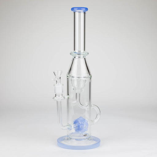 14″ Beaker Base Glass Bong [C1540] Glass Bong Canadian Distributor Jade Blue
