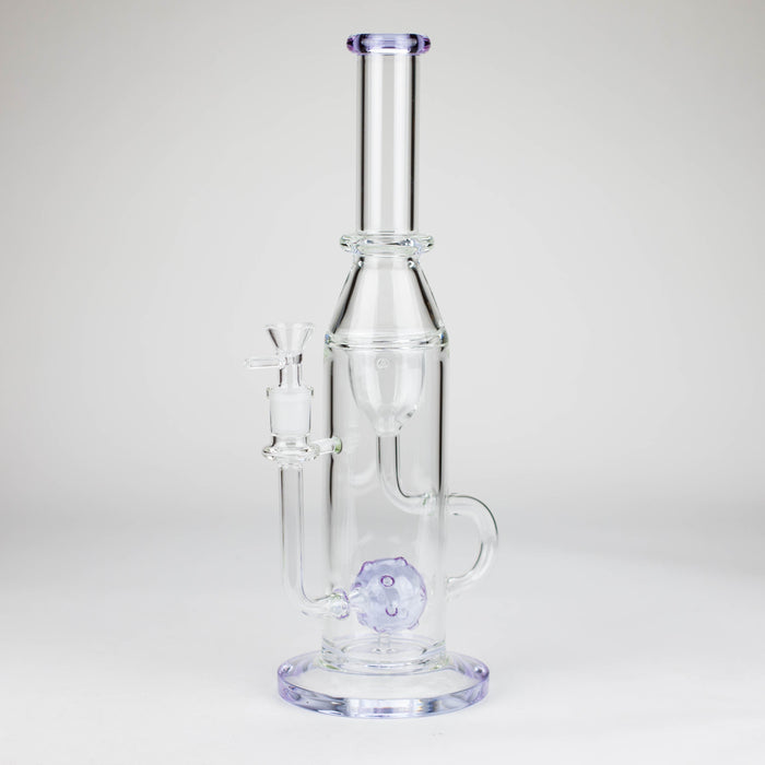 14″ Beaker Base Glass Bong [C1540] Glass Bong Canadian Distributor Purple
