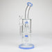 12″ Bent neck Glass Bong [C1539] Glass Bong Canadian Distributor Jade Blue