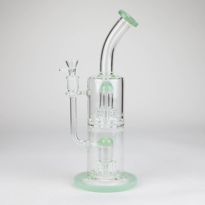 12″ Bent neck Glass Bong [C1539] Glass Bong Canadian Distributor