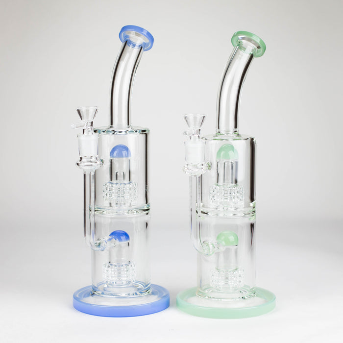 12″ Bent neck Glass Bong [C1539] Glass Bong Canadian Distributor