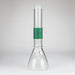 14" Beaker Base Glass Bong [C1035-CC268] Glass Bong Canadian Distributor