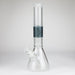 14" Beaker Base Glass Bong [C1035-CC268] Glass Bong Canadian Distributor Dark Blue