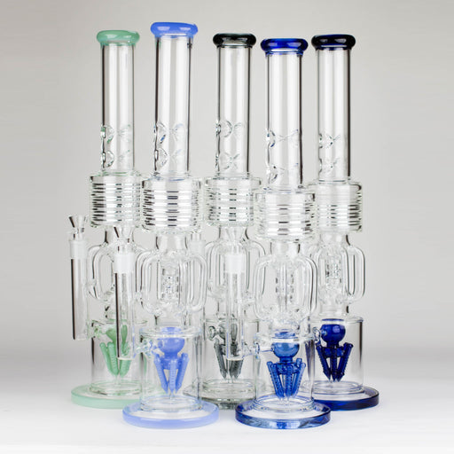 20" Glass recycle water bong [C1579] Glass Bong Canadian Distributor