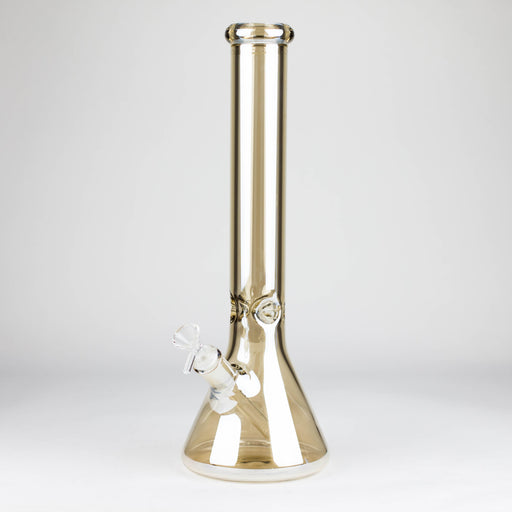 16" 7mm Beaker base glass bong [C1537] Glass Bong Canadian Distributor Champagne