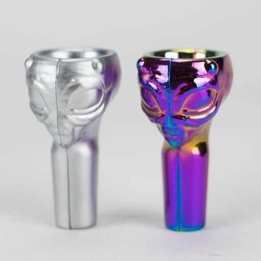 Banger Bros | 2" Alien Magnetic Metal bowl [SMKZ-017] Bowl · Popper Canadian Distributor