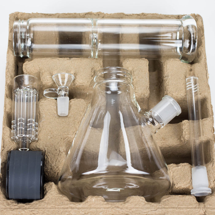 17″ 5mm DIY Glass Beaker Bong Set [BT1567] Glass Bong Canadian Distributor