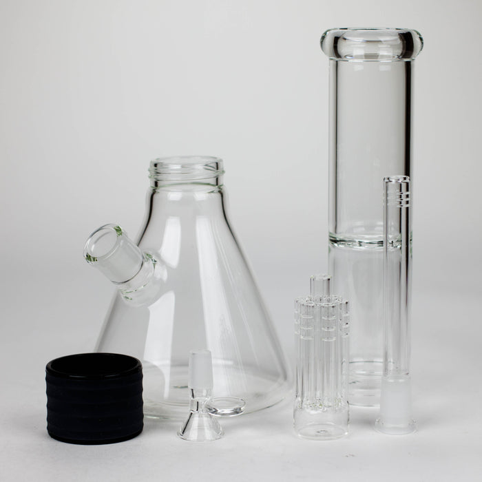 17″ 5mm DIY Glass Beaker Bong Set [BT1567] Glass Bong Canadian Distributor
