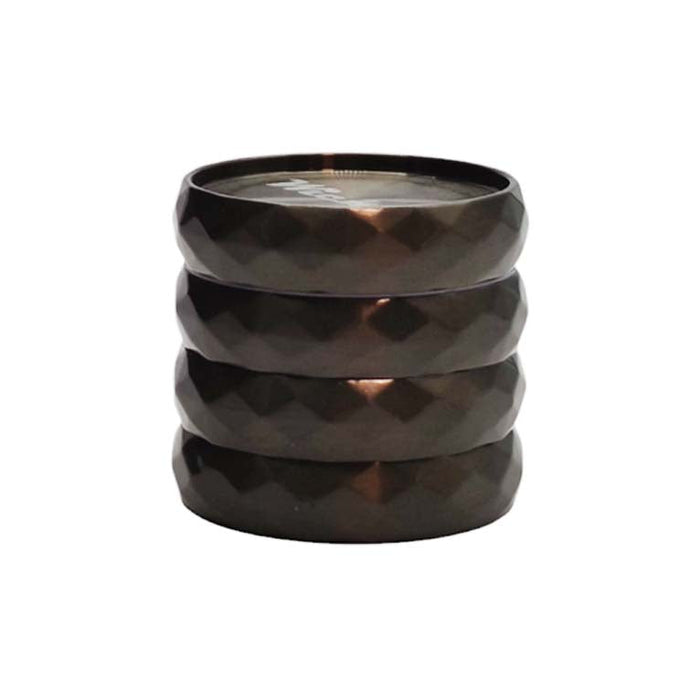 53*49mm 4 Pcs Heavy Zinc Grinder Regular Grinder Super Supplys Inc Bronze