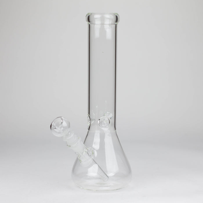 12" Clear Beaker Bong Glass Bong Bongzie Smokes