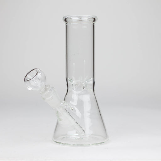 8" Clear Beaker Bong Glass Bong Bongzie Smokes