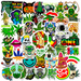 50pcs Assorted Cannabis Design Stickers Gadget Every Weekend Option K