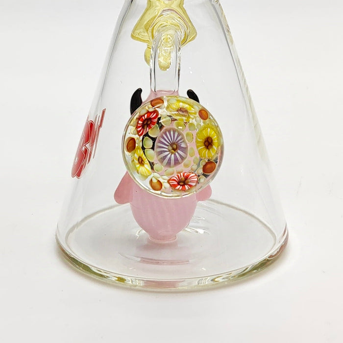 9" Cartoon Character Beaker Glass Rig Super Supplys Inc