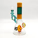 9" Cartoon Character Beaker Glass Rig Super Supplys Inc Chicken