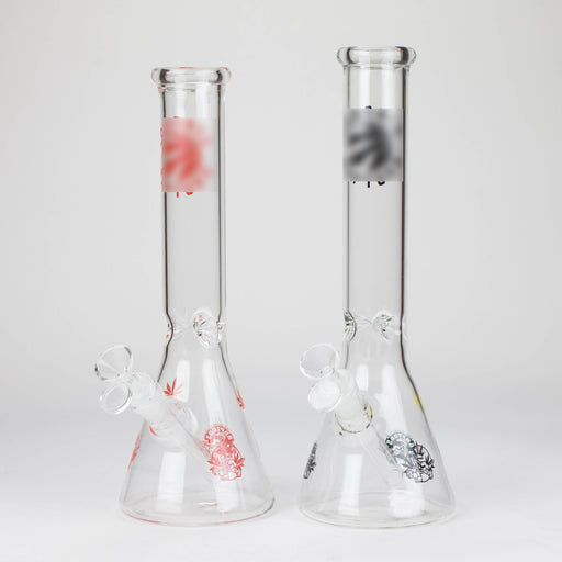 12" TR beaker glass bong Glass Bong Smoking Cat Distribution