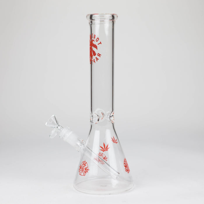 12" TR beaker glass bong Glass Bong Smoking Cat Distribution