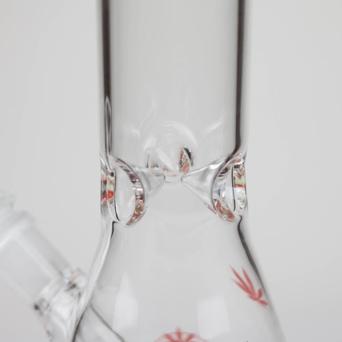 12" TR beaker glass bong Glass Bong Smoking Cat Distribution