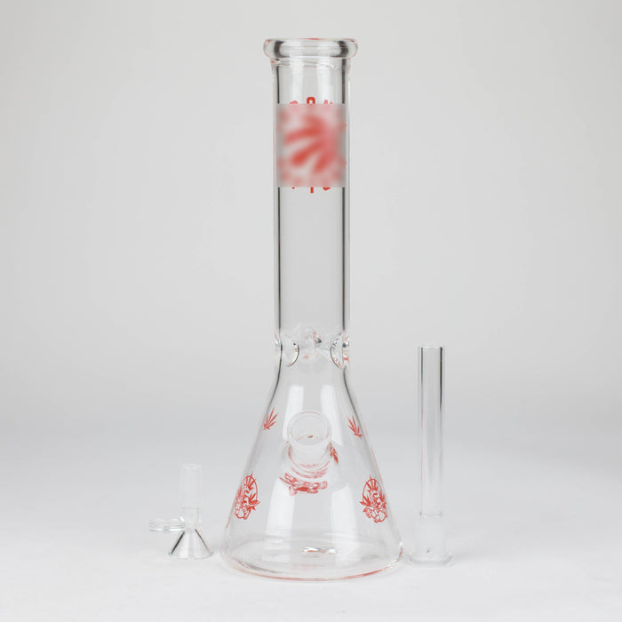 12" TR beaker glass bong Glass Bong Smoking Cat Distribution