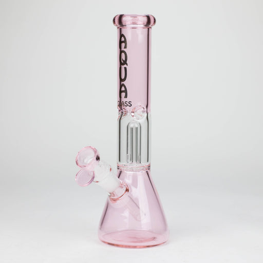 AQUA | 10″ Glass Bong with Percolator & Bowl [B2] – Box of 12 Glass Bong Canadian Distributor