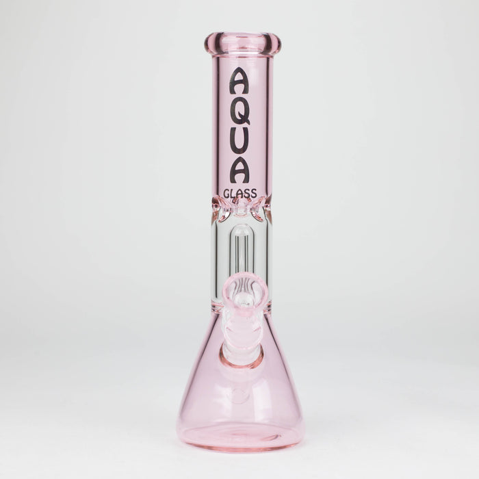 AQUA | 10″ Glass Bong with Percolator & Bowl [B2] Glass Bong Canadian Distributor