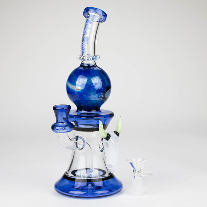 11" Earth Glass Bong Glass Rig Super Supplys Inc