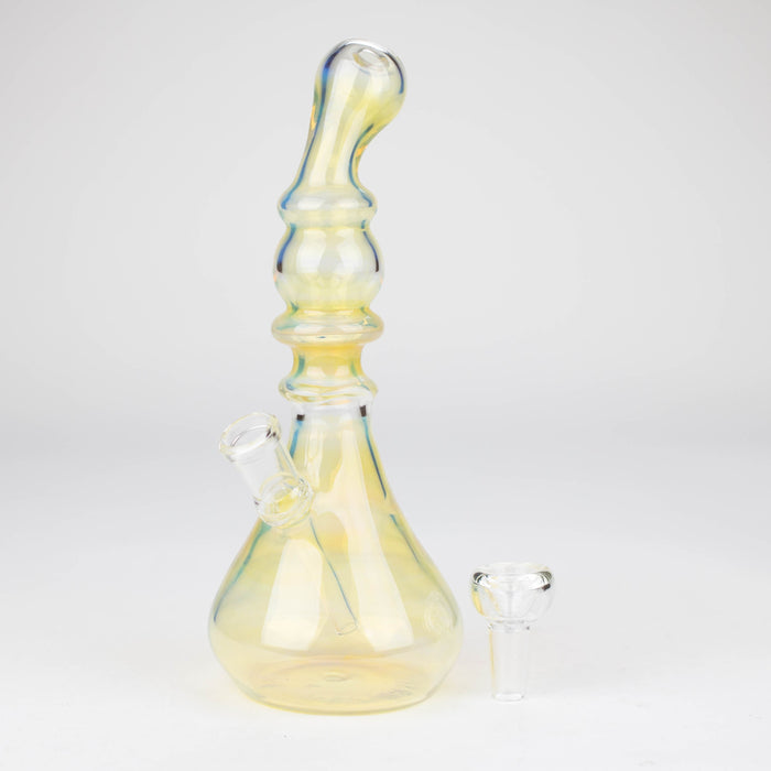 9" bent neck bong Glass Bong Bongzie Smokes