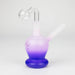 6" snooper assorted color Glass Bong Bongzie Smokes