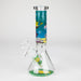 7.5" 4mm Cartoon Design Beaker Bong [PIP877] Glass Bong NIBO Distribution Design B